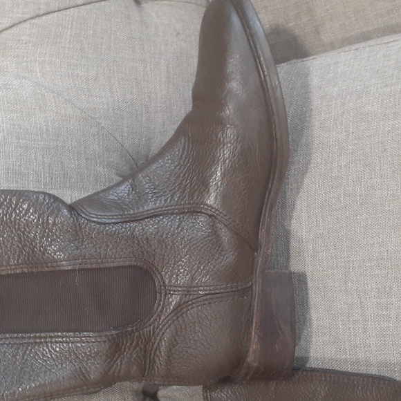 Tory burch Kristy brown leather boots size 10M - Picture 5 of 16